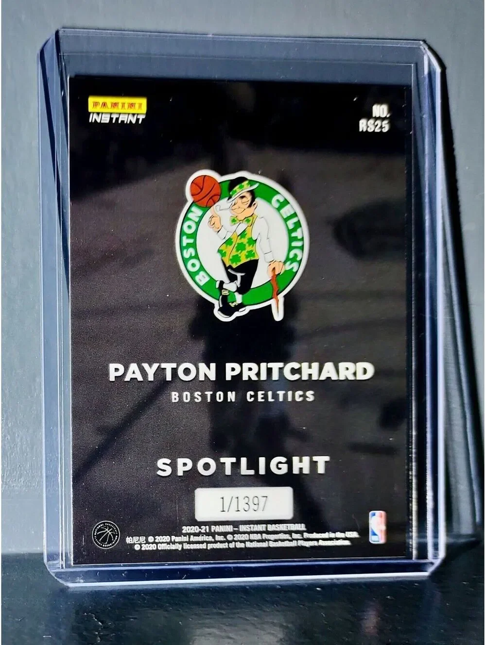 Payton Pritchard Rookie Spotlight 2020-21 Panini NBA #25 Card 1 of 1397